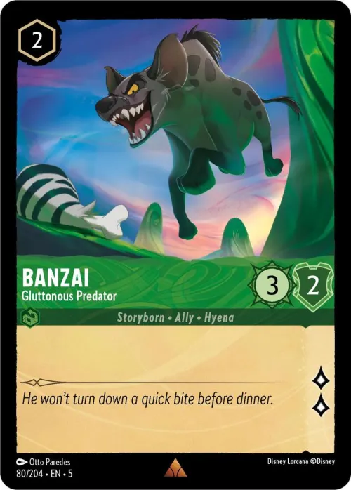 Banzai - Gluttonous Predator - Cold Foil