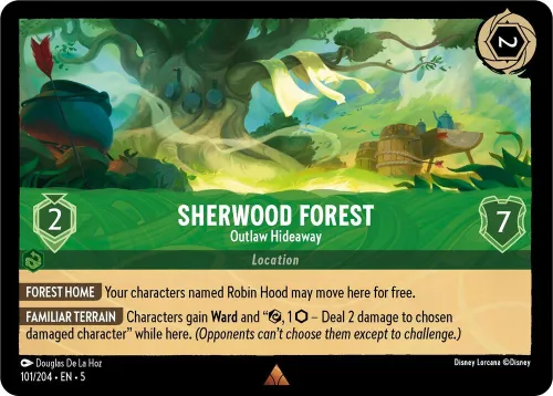 Sherwood Forest - Outlaw Hideaway - Cold Foil