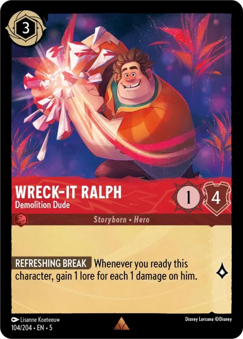 Wreck-It Ralph - Demolition Dude - Cold Foil