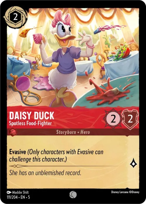 Daisy Duck - Spotless Food-Fighter - Cold Foil