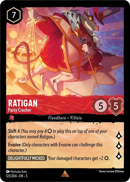 Ratigan - Party Crasher - Cold Foil
