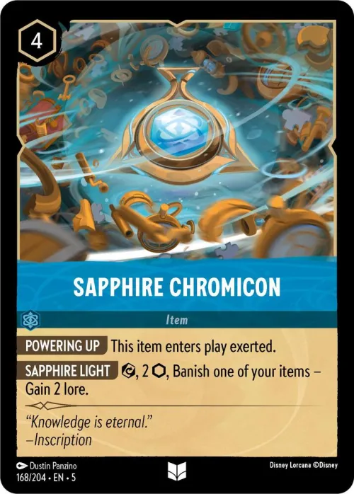 Sapphire Chromicon - Cold Foil