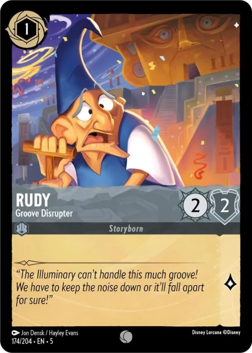Rudy - Groove Disrupter - Cold Foil