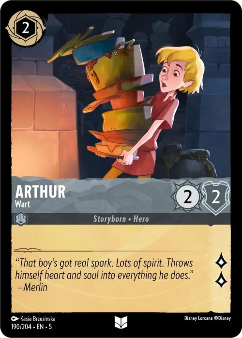 Arthur - Wart - Cold Foil