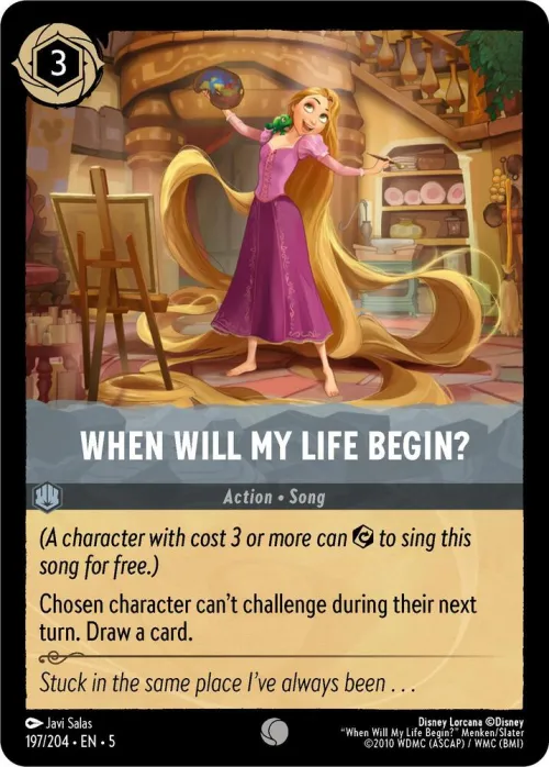 When Will My Life Begin? - Cold Foil