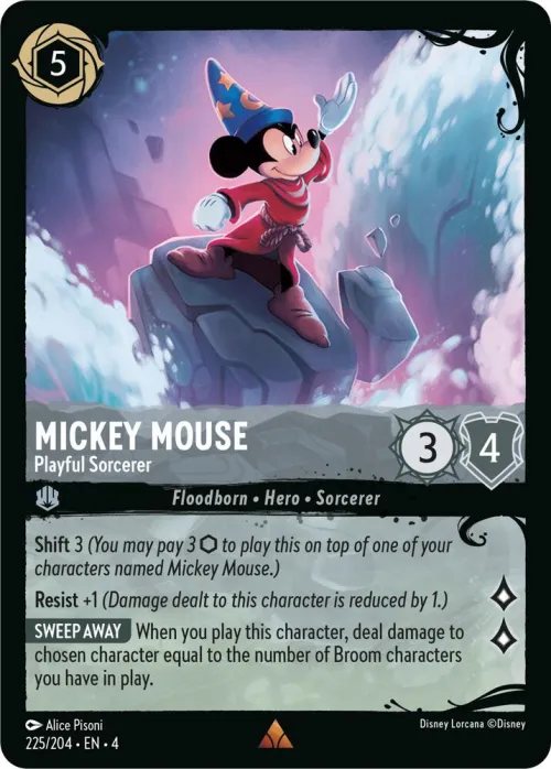 Mickey Mouse - Playful Sorcerer