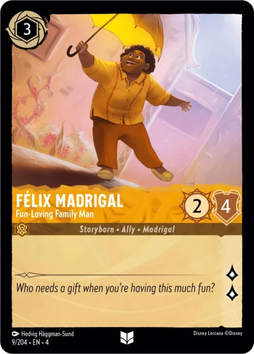 Felix Madrigal - Fun-Loving Family Man - Cold Foil