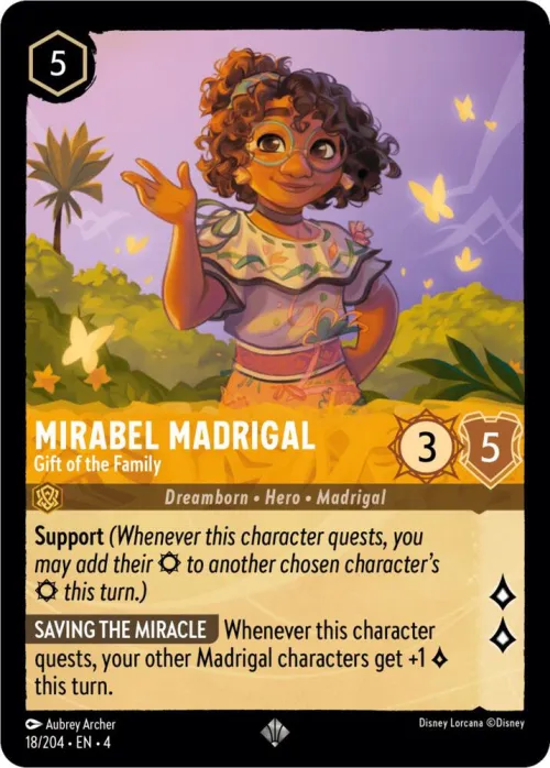 Mirabel Madrigal - Gift of the Family - Cold Foil