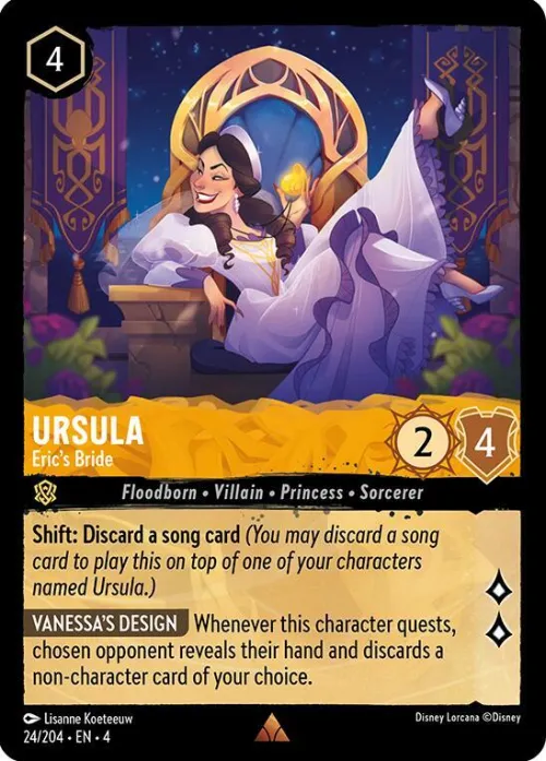 Ursula - Eric's Bride - Cold Foil