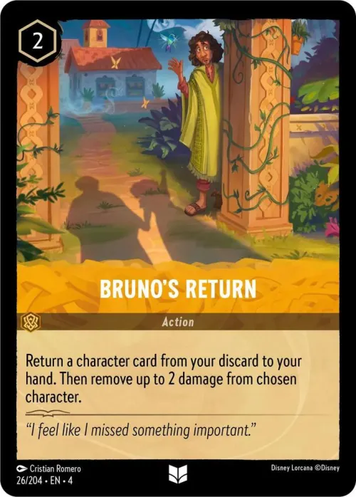 Bruno's Return - Cold Foil