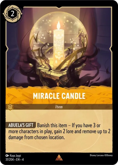 Miracle Candle - Cold Foil
