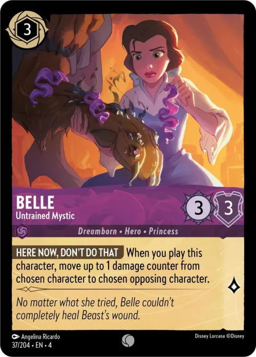 Belle - Untrained Mystic - Cold Foil