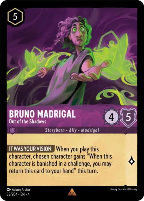 Bruno Madrigal - Out of the Shadows - Cold Foil