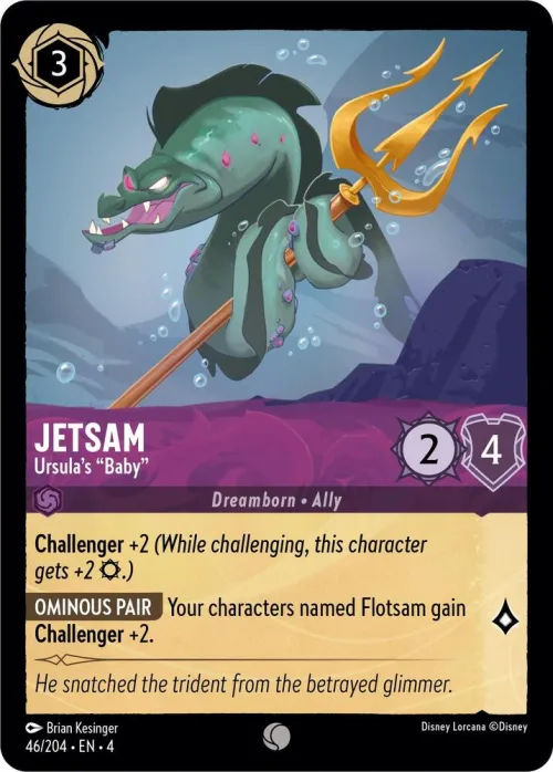 Jetsam - Ursula's "Baby" - Cold Foil