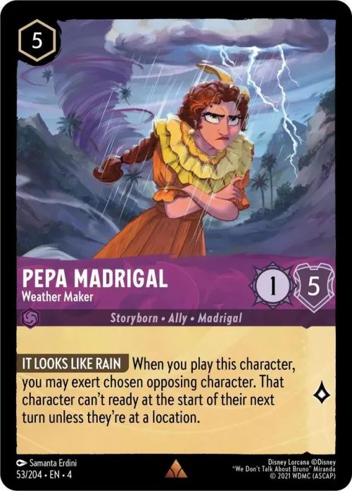 Pepa Madrigal - Weather Maker - Cold Foil