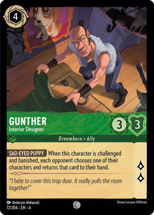 Gunther - Interior Designer - Cold Foil
