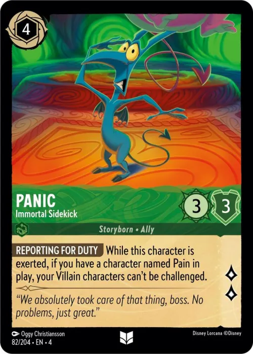 Panic - Immortal Sidekick - Cold Foil