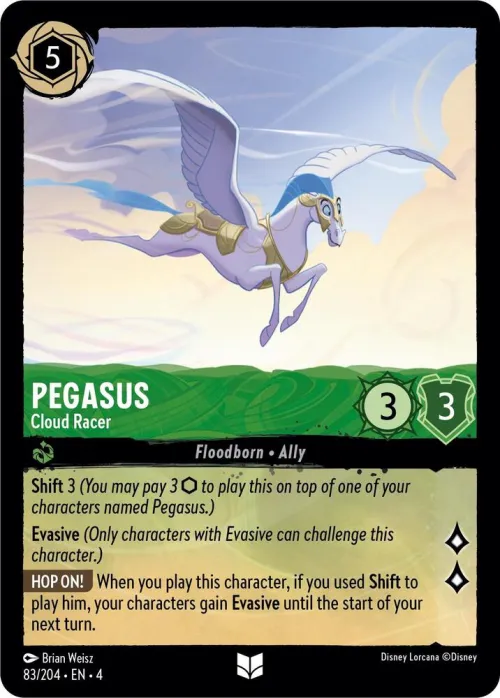 Pegasus - Cloud Racer - Cold Foil