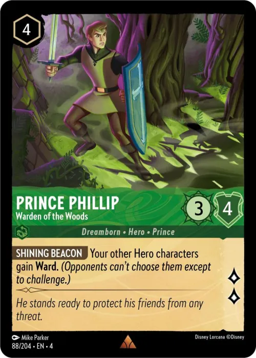 Prince Phillip - Warden of the Woods - Cold Foil