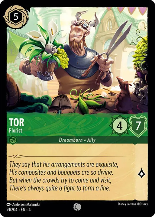Tor - Florist - Cold Foil