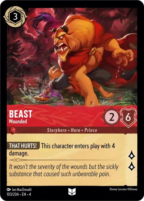 Beast - Wounded - Cold Foil