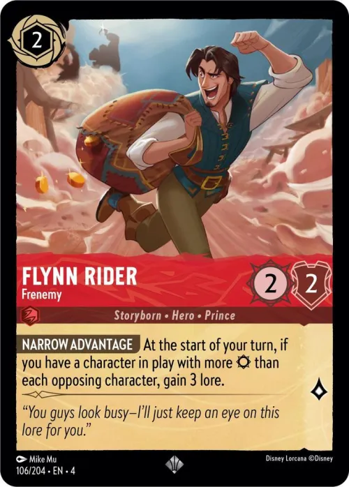 Flynn Rider - Frenemy - Cold Foil