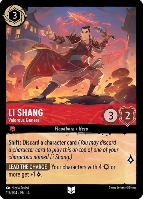 Li Shang - Valorous General - Cold Foil