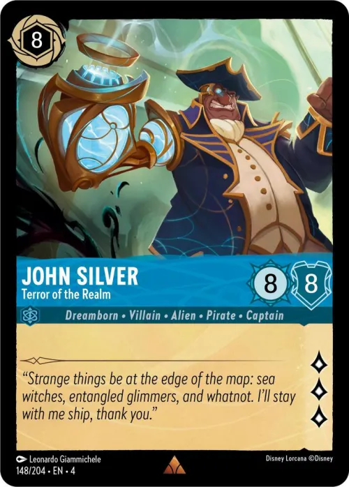John Silver - Terror of the Realm - Cold Foil