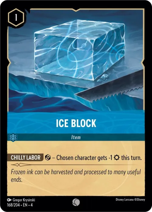 Ice Block - Cold Foil