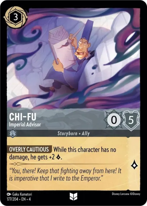 Chi-Fu - Imperial Advisor - Cold Foil