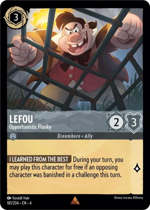 LeFou - Opportunistic Flunky - Cold Foil