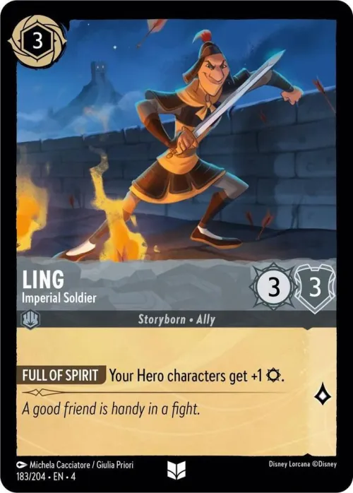 Ling - Imperial Soldier - Cold Foil