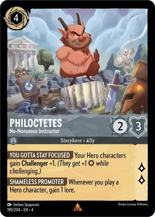 Philoctetes - No-Nonsense Instructor - Cold Foil