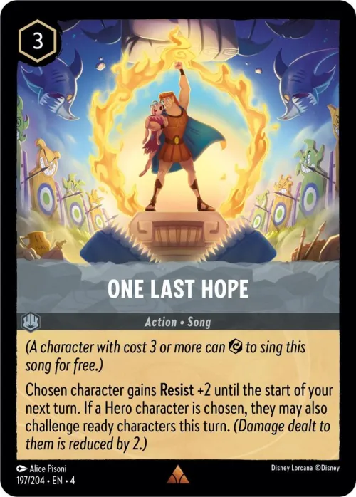 One Last Hope - Cold Foil
