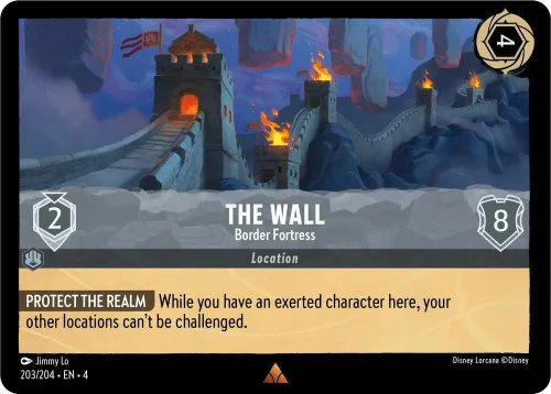 The Wall - Border Fortress - Cold Foil