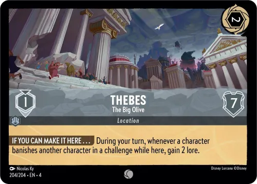 Thebes - The Big Olive - Cold Foil