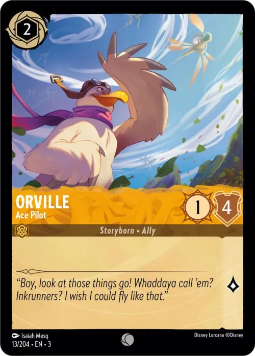 Orville - Ace Pilot - Cold Foil
