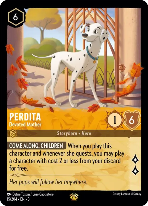 Perdita - Devoted Mother - Cold Foil