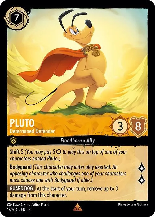 Pluto - Determined Defender - Cold Foil