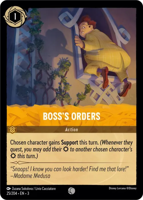 Boss's Orders - Cold Foil