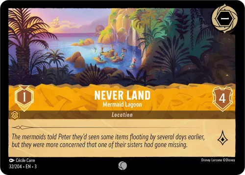 Never Land - Mermaid Lagoon - Cold Foil
