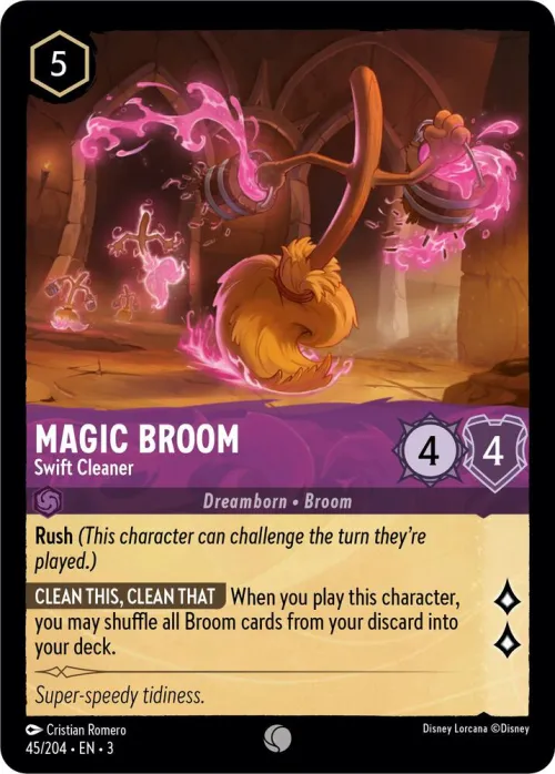 Magic Broom - Swift Cleaner - Cold Foil
