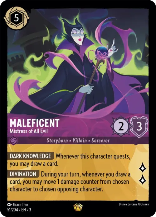 Maleficent - Mistress of All Evil - Cold Foil