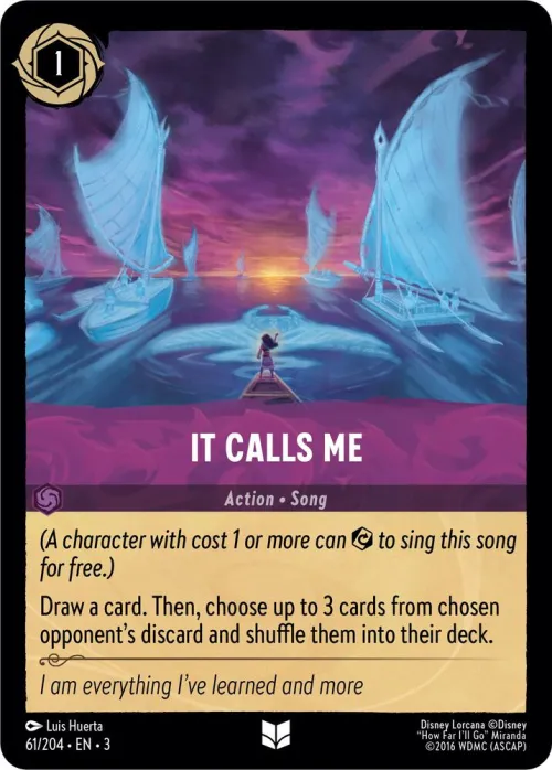It Calls Me - Cold Foil
