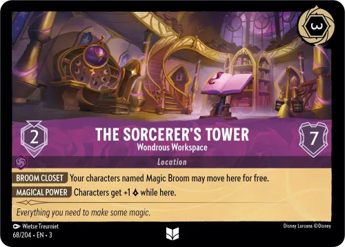 The Sorcerer's Tower - Wondrous Workspace - Cold Foil