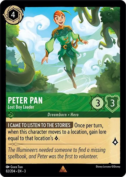 Peter Pan - Lost Boy Leader - Cold Foil