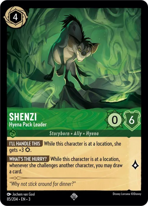 Shenzi - Hyena Pack Leader - Cold Foil