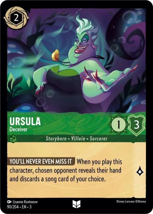 Ursula - Deceiver - Cold Foil