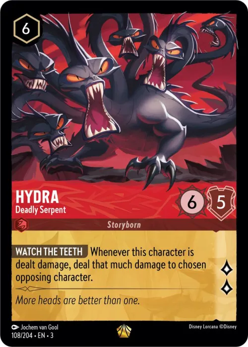 Hydra - Deadly Serpent - Cold Foil