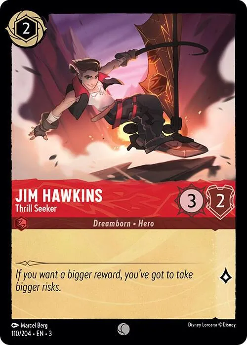 Jim Hawkins - Thrill Seeker - Cold Foil